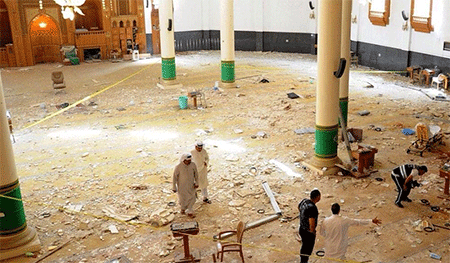 la mezquita Imam al Sadiq tras el atentado Detenidos tres hermanos saudíes por el atentado en Kuwait